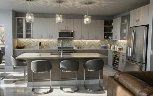 Lioher kitchen design Weston, by Artistic Interiors