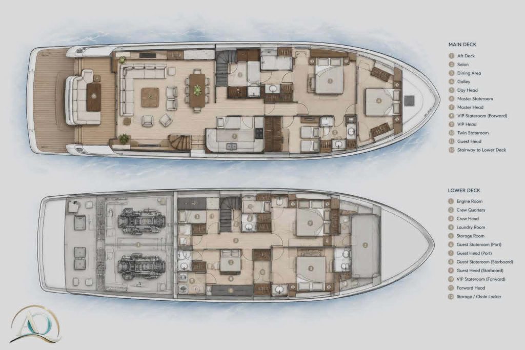 Httpswww Andyquinones Net space planning for yacht remodel by artistic interiors yacht interior design  decor services
